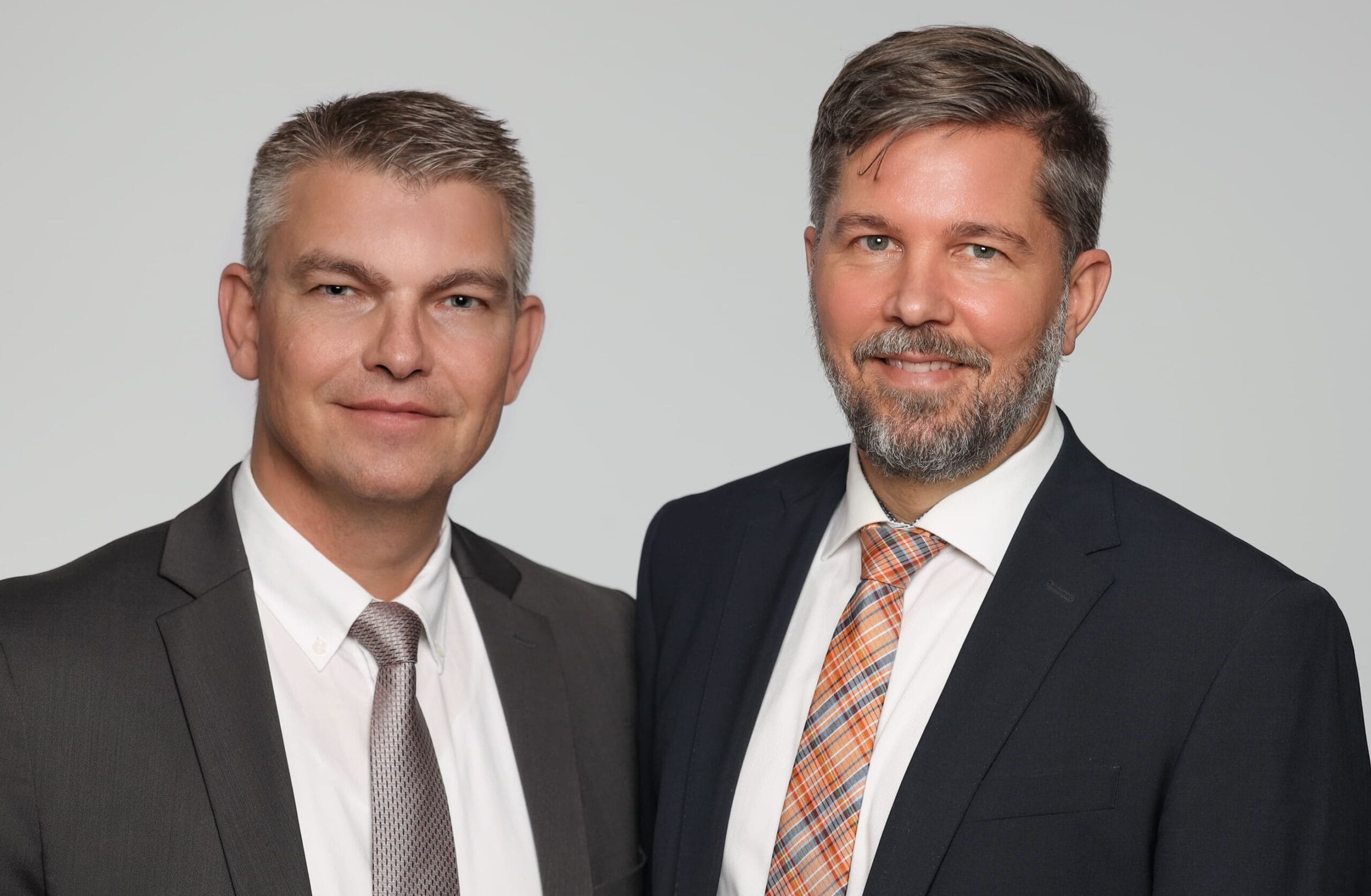 Geschäftsführer Mario Hauschildt und Niels Blunck im Porträt